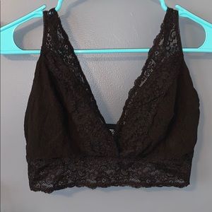 Soma black bralette